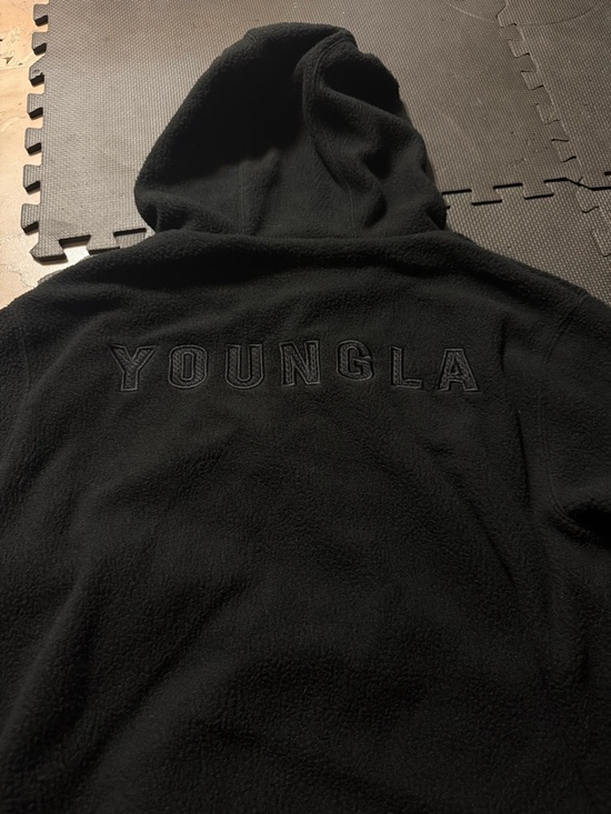 YoungLA Other - YoungLA Black Sherpa Pullover Hoodie